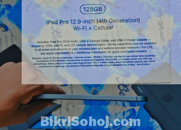 iPad Pro 12.9-inch (4th Generation) Wi-Fi + Cellular